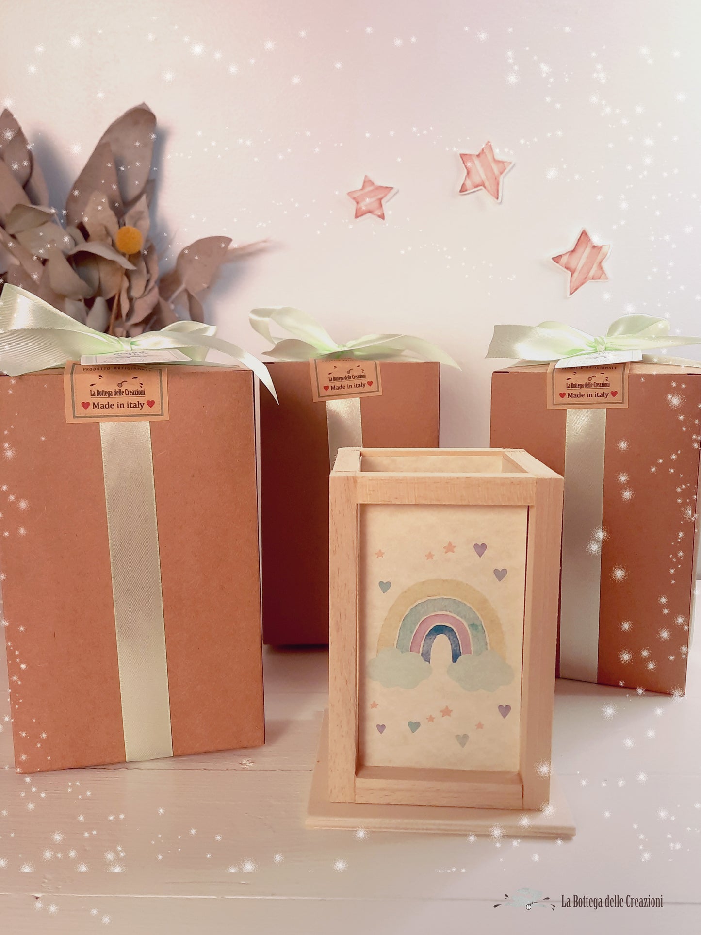Bomboniere Lanterne Arcobaleno