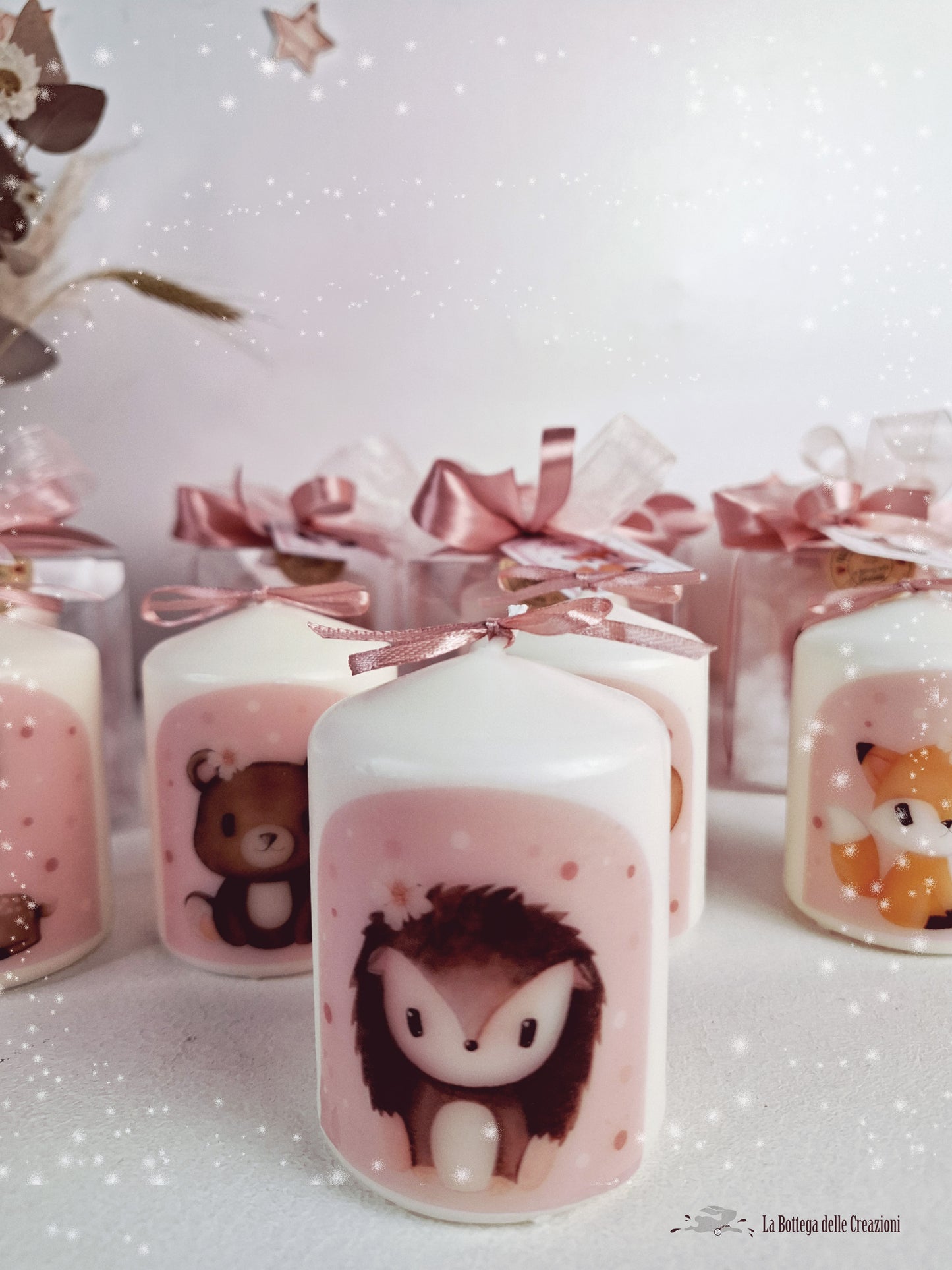 CANDELE Animaletti del Bosco