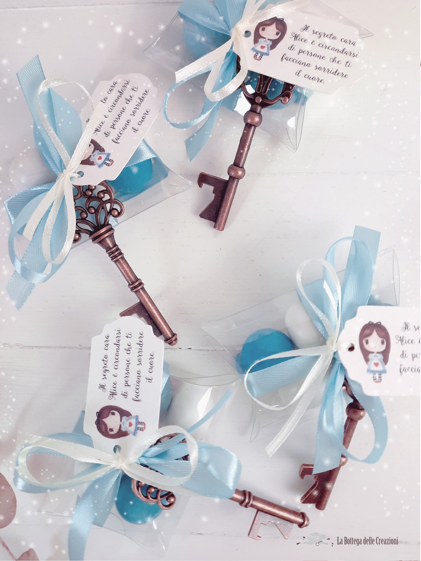 Chiave Ornamentale Apri Bottiglia Alice nel Paese delle Meraviglie