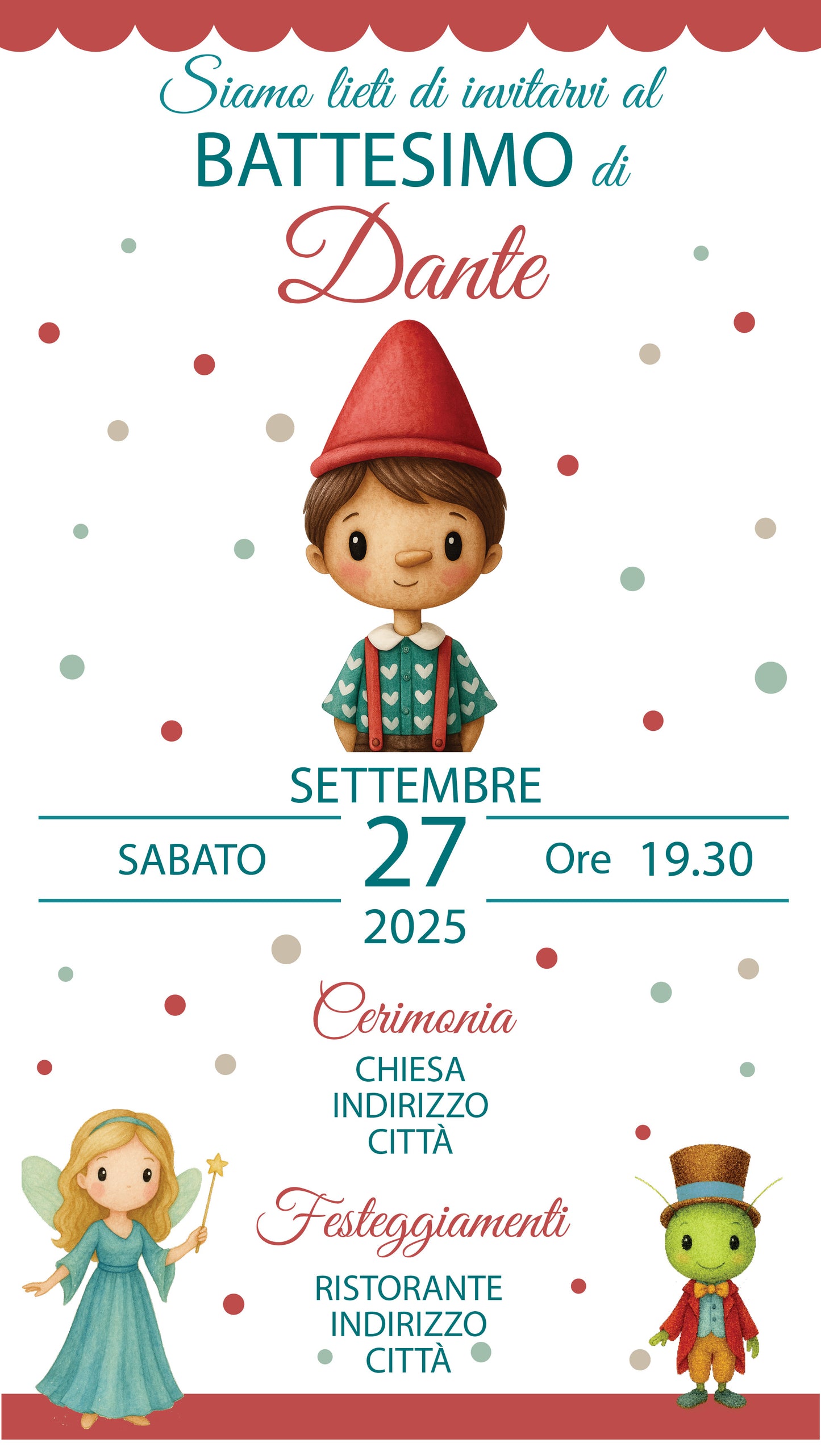 Invito Digitale Pinocchio