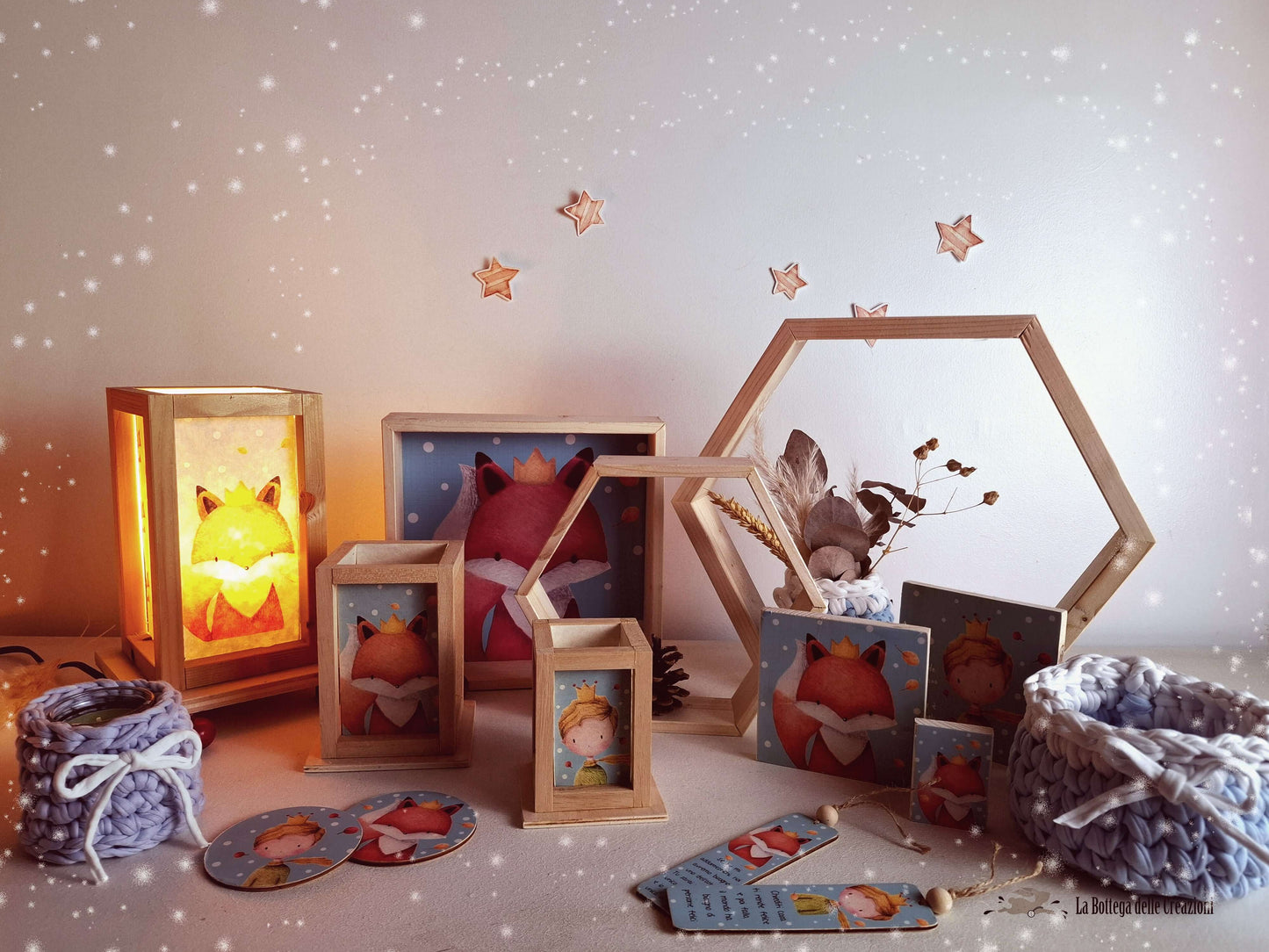 KIT DECORA CAMERETTA Piccolo Principe