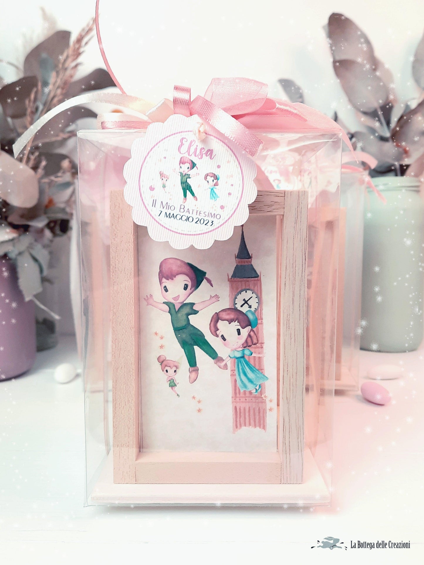 Bomboniere Artigianali in Legno Peter Pan - La Bottega delle Creazioni