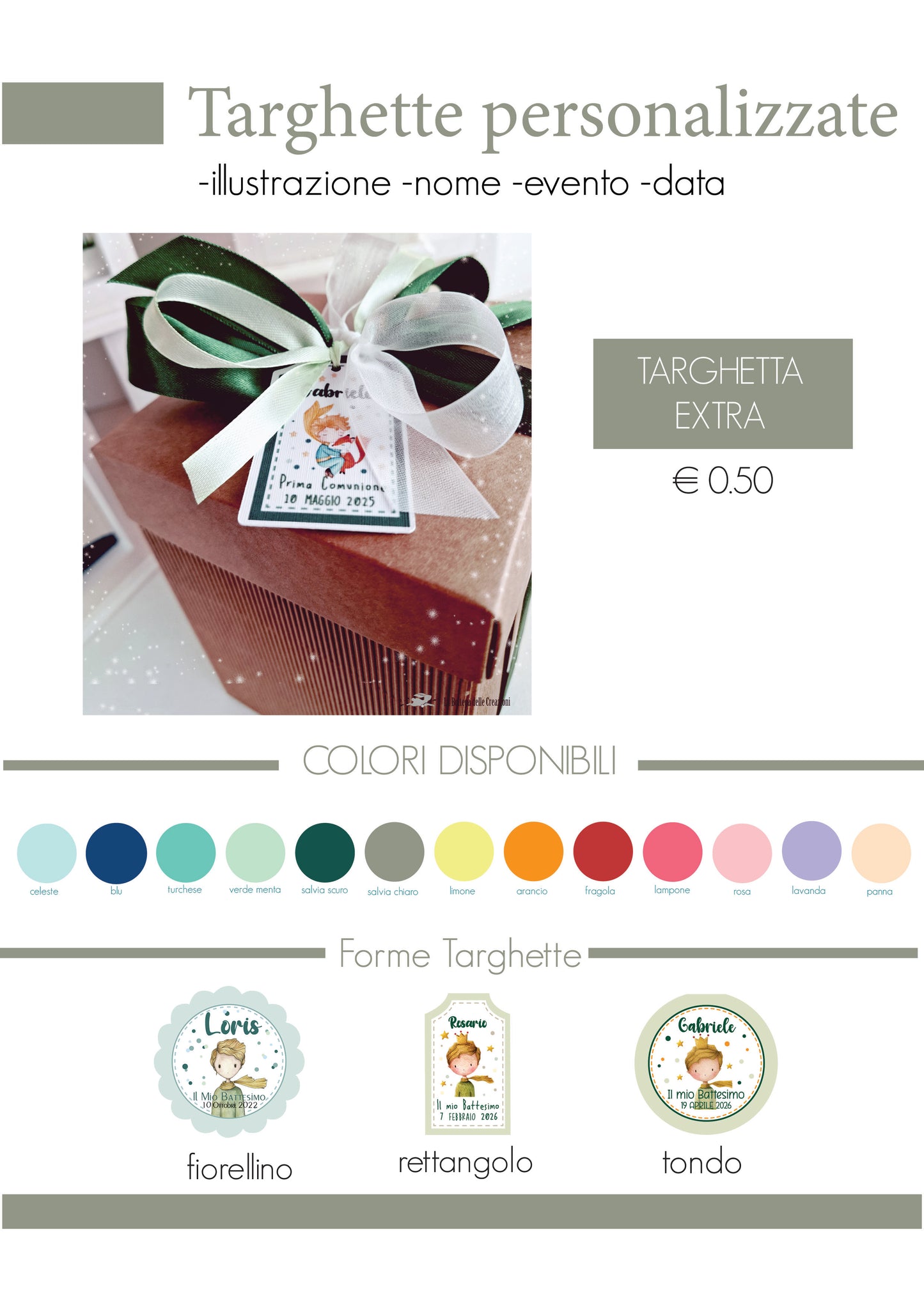 Sacchetti Animaletti del Bosco