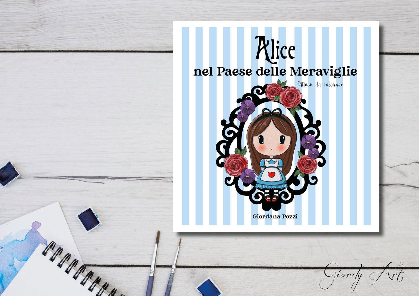 Alice nel Paese delle Meraviglie: Album da colorare CARTACEO