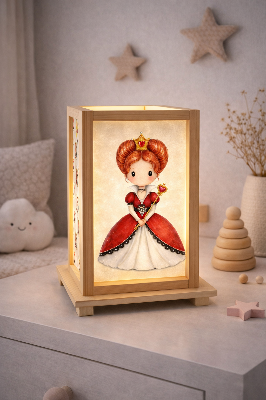 Lampade in Legno Alice nel Paese delle Meraviglie 2