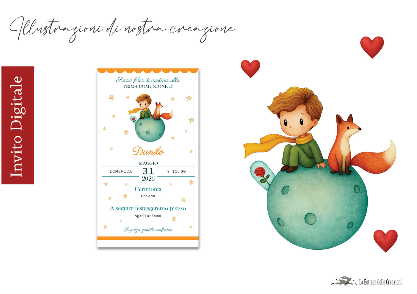Invito Digitale Piccolo Principe 1