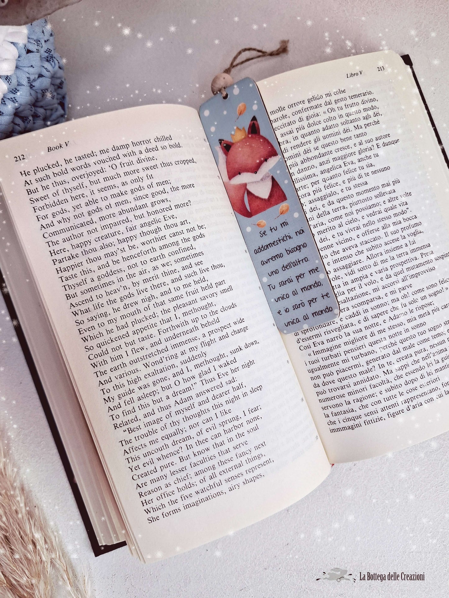 Segnalibri in legno PICCOLO PRINCIPE 3