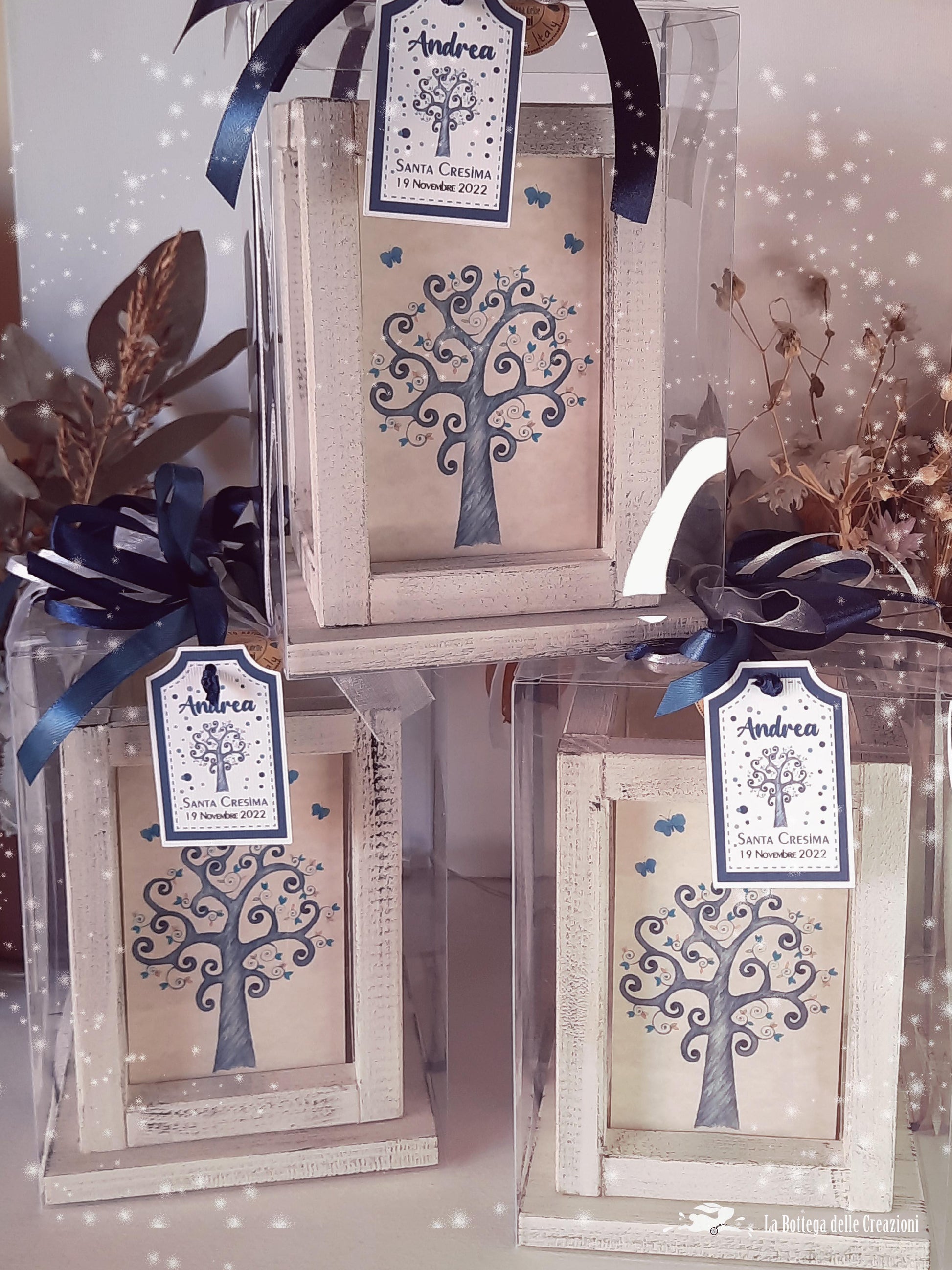 Bomboniere in Legno Albero della Vita La Bottega delle Creazioni