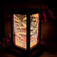 Lampade in legno "Zozoji tempio in neve" La Bottega delle Creazioni