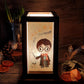 Lampade Elettriche in Legno "Harry Potter"
